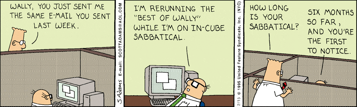 Dilbert Cartoon